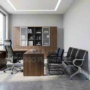 Office Benches| 3-Seater Metallic Office Guest Bench