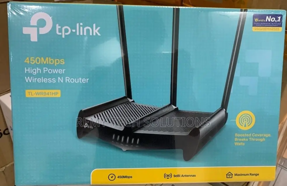 TP-Link 450Mbps High Power Wireless N Router - TL-WR941HP