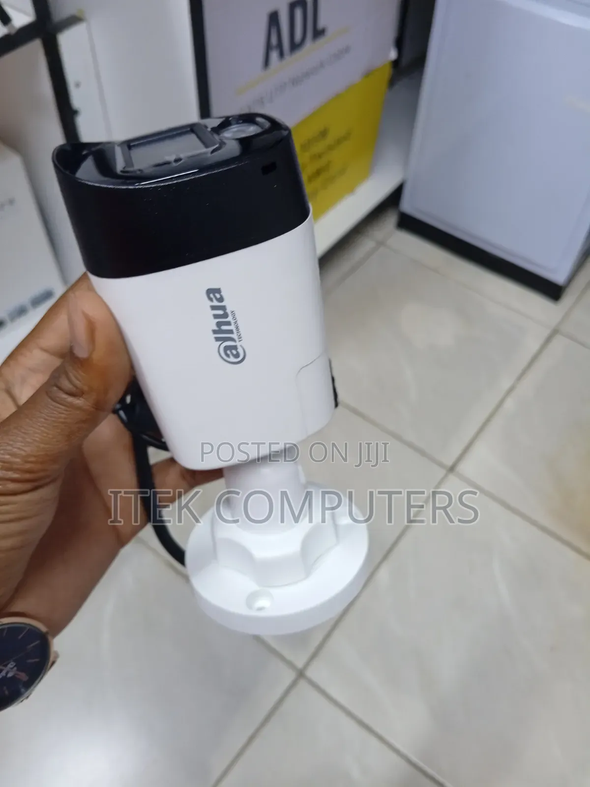 Smart Dual Light Bullet Camera for Construction Site Monitoring