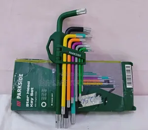 Brand New Parkside Star Head Key Set