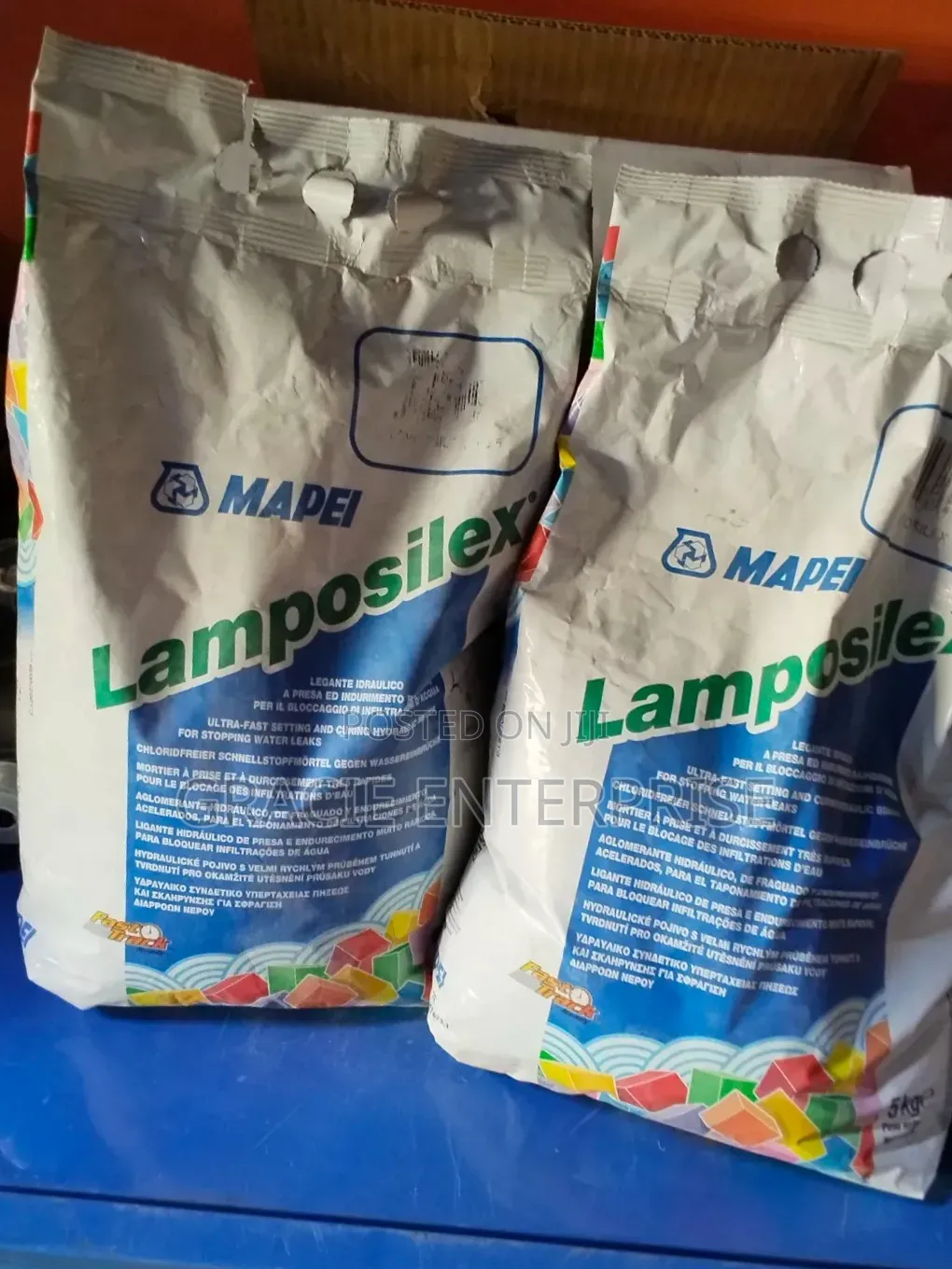 Waterstop, Mapei Lamposilex Waterplug 5kg