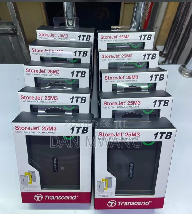 USB 3.1 Gen 1 Pottable Hard Drive 1TB