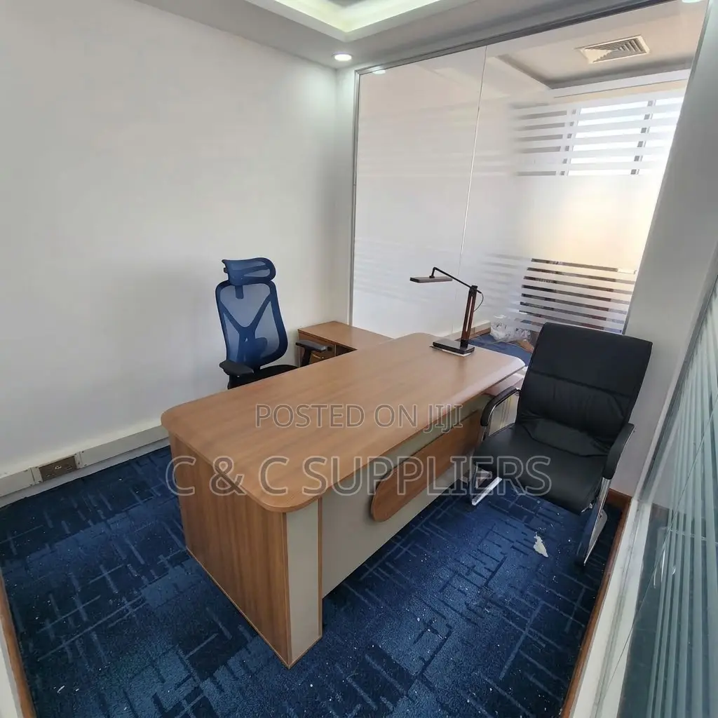 1.8M L-Shaped Senior Manager's Table