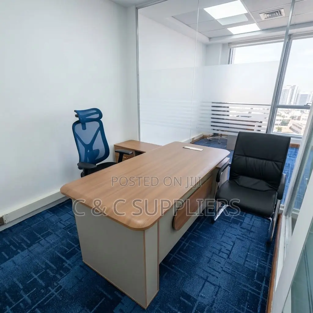 1.8M L-Shaped Senior Manager's Table