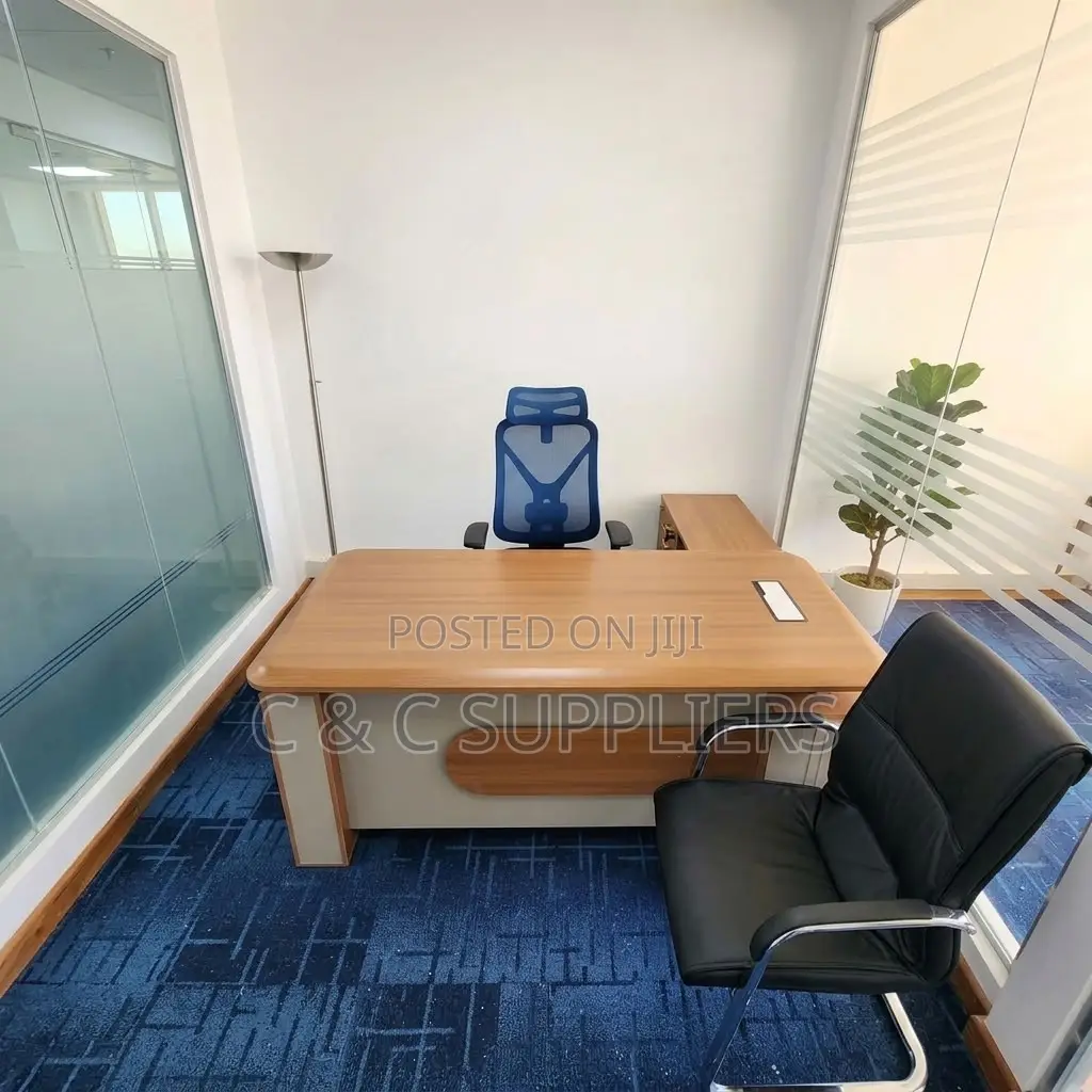 1.8M L-Shaped Senior Manager's Table