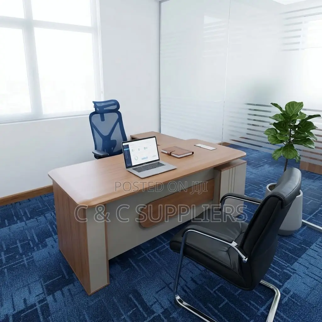 1.8M L-Shaped Senior Manager's Table