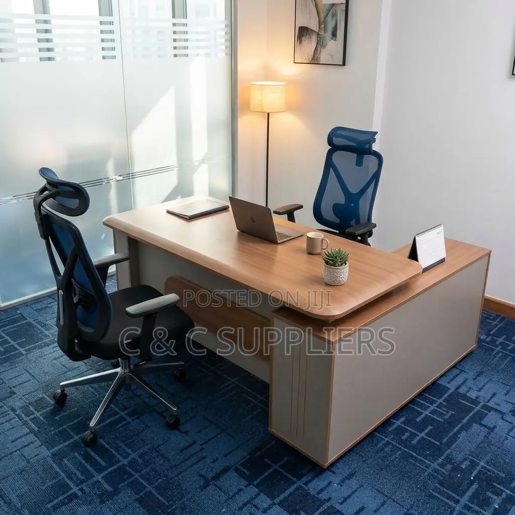 1.8M L-Shaped Senior Manager's Table