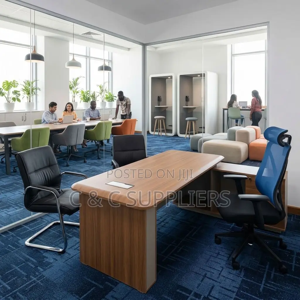 1.8M L-Shaped Senior Manager's Table