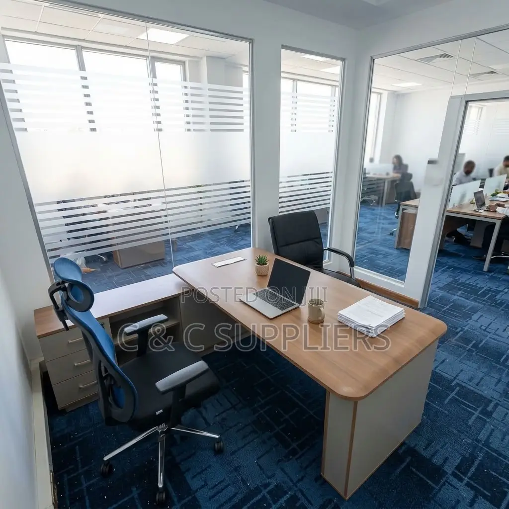 1.8M L-Shaped Senior Manager's Table