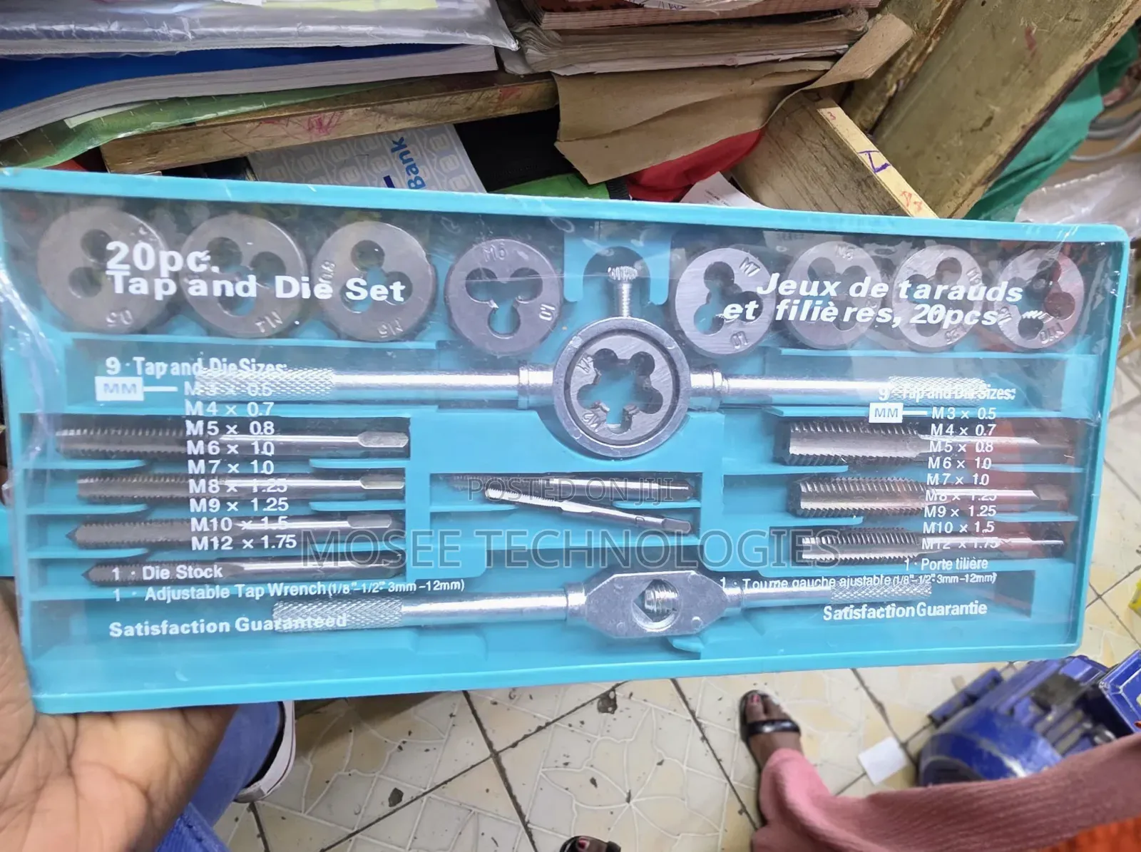 20pcs Tap and Die