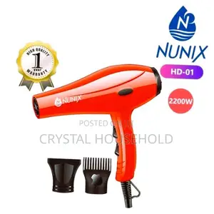 Nunix HD-01 Professional Hair Dryer – 2200W