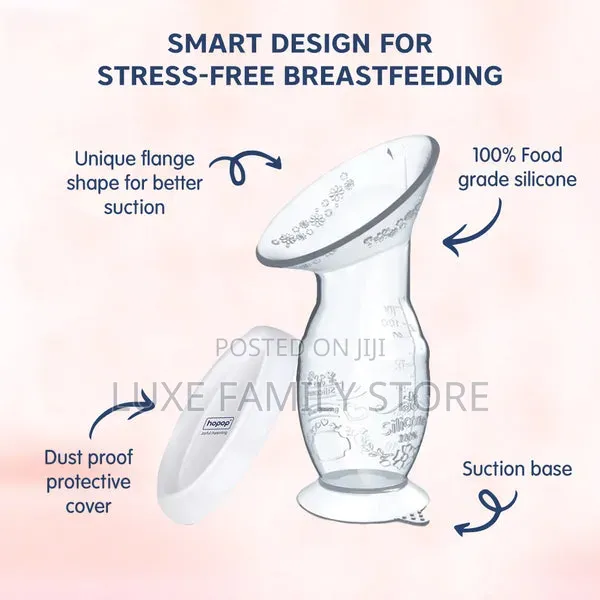 Silicone Manual Breast Pump(Hakaa