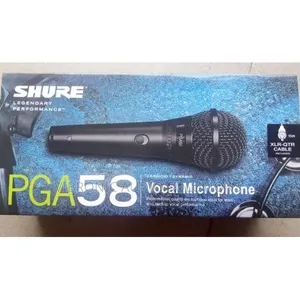 Shure Wired Vocal Microphone With Holder and Wire