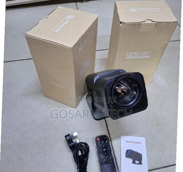 HY320 Portable Home Projector– Smart Android TV, Wireless Connectivity