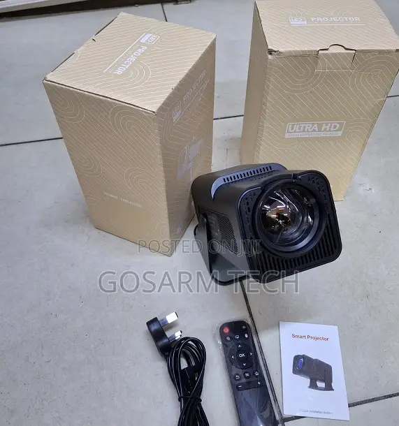 HY320 Portable Home Projector– Smart Android TV, Wireless Connectivity