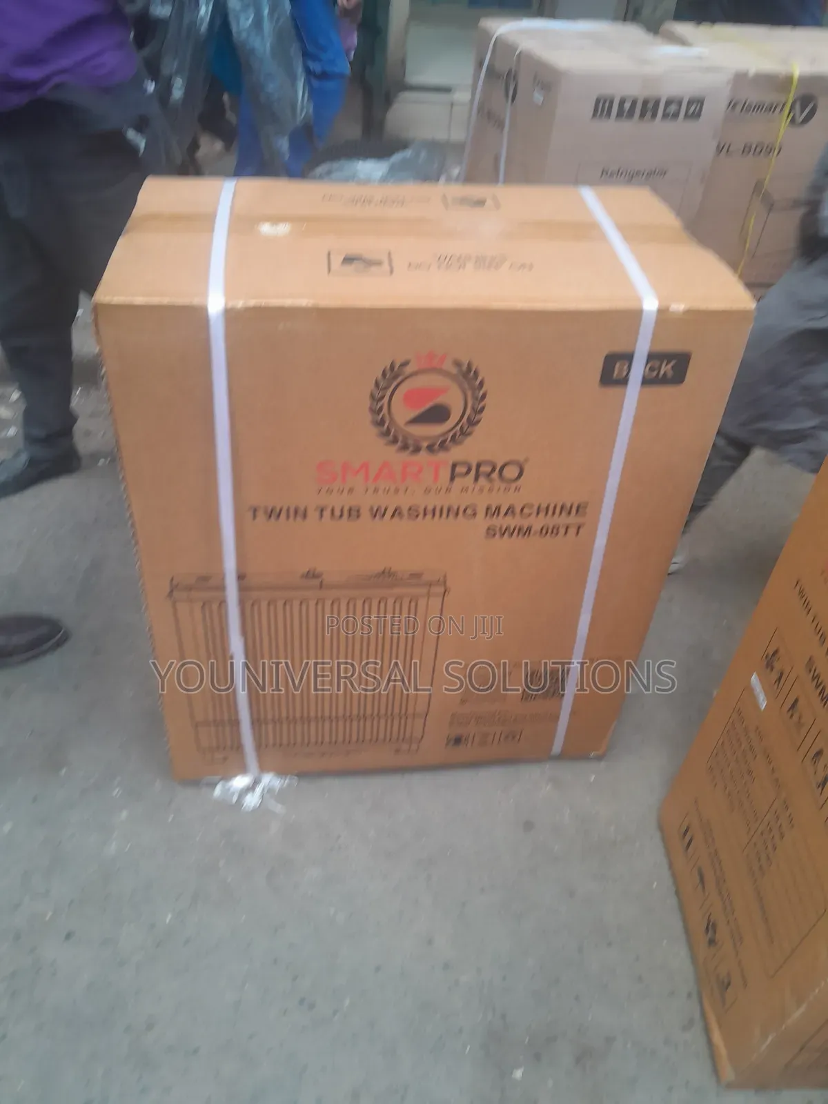 Smartpro 8kg Topload Twintub Washing Machine