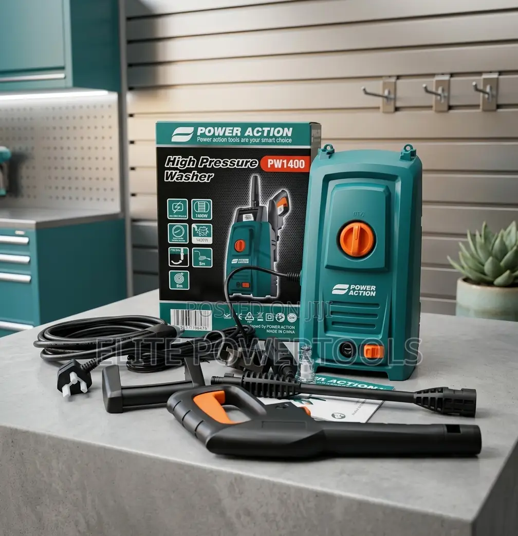 Power Action PW1400 High-Pressure Washer