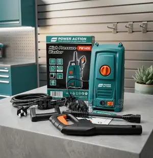 Power Action PW1400 High-Pressure Washer