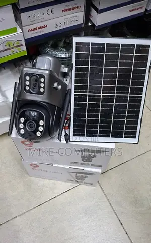 Best Quality V380 Single Lens Solar Camera– 24/7