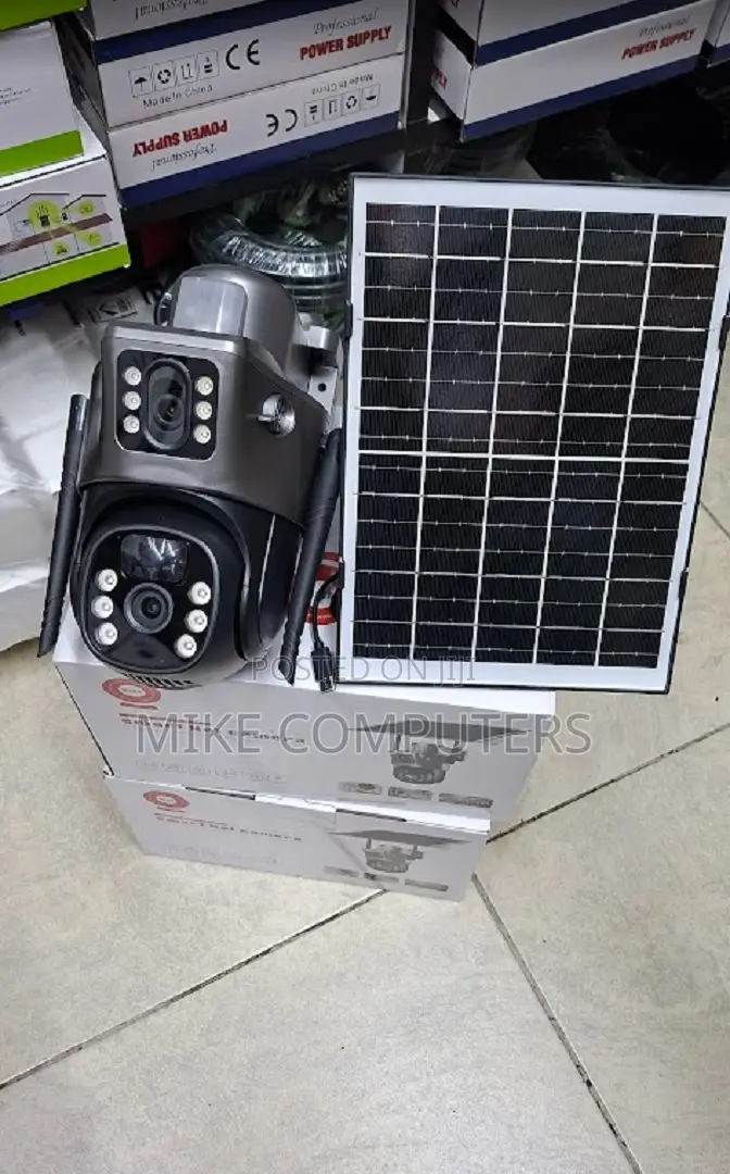 Best Quality V380 Single Lens Solar Camera– 24/7
