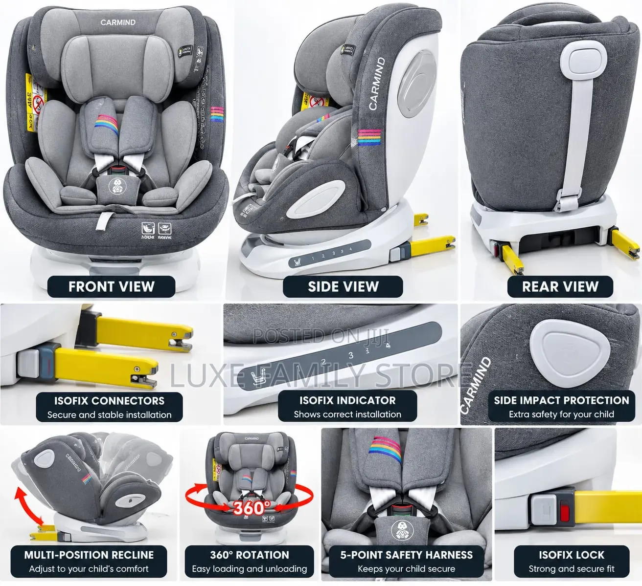 ISOFIX Carmind Carseat