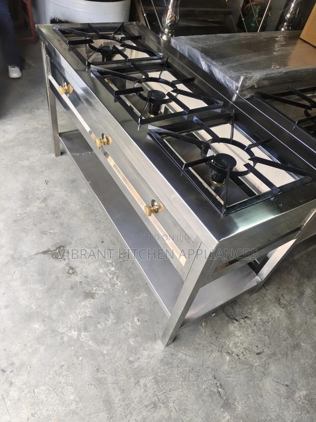Three-Burner High-Pressure Cooker - main view