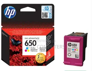 HP 650 Tri-Colour Original (CZ102AE) Ink Advantage Cartridge