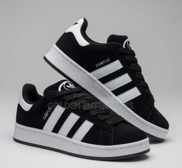 Black White Adidas Campus 37-42 - thumbnail 2