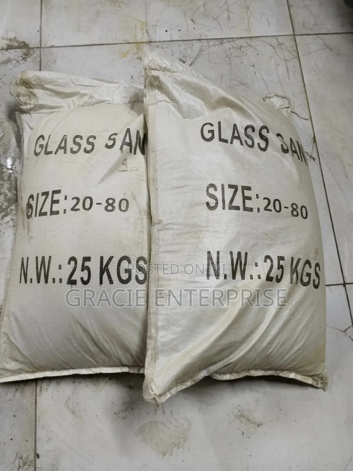 Glass Sand, Glass Beads