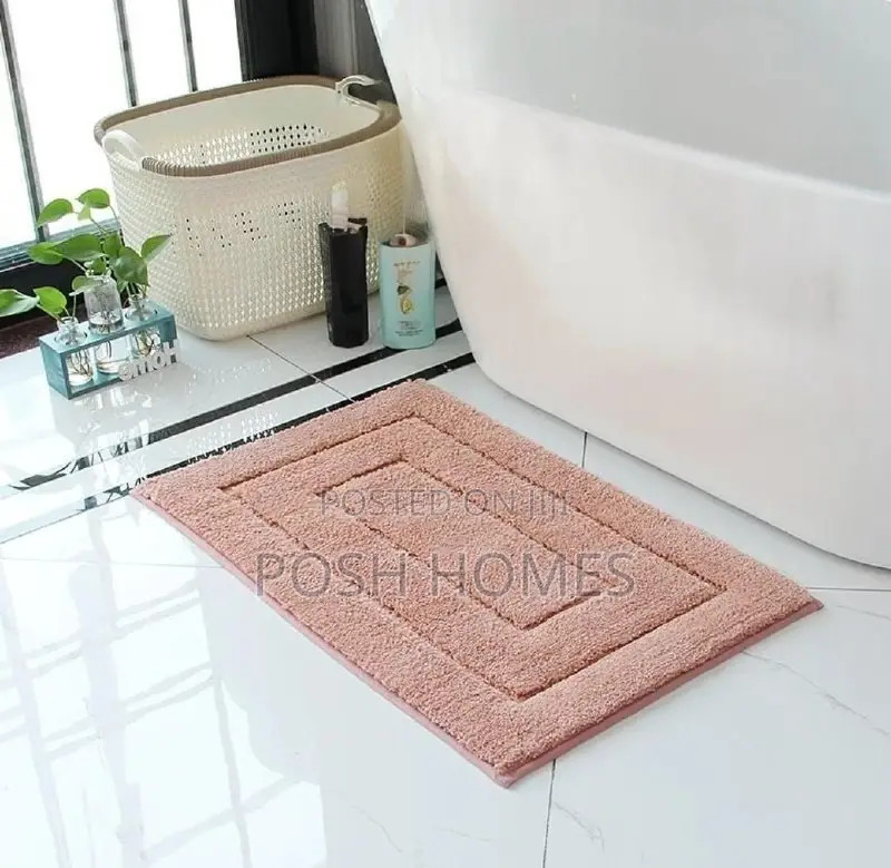 Flocking Bathroom Doormats Water Absorbent