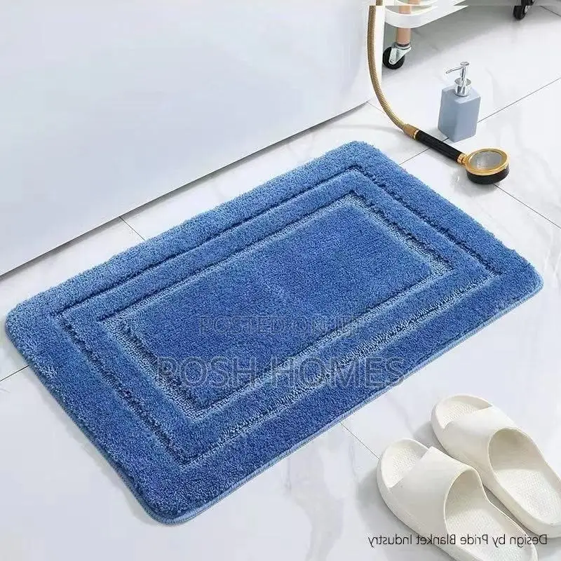 Flocking Bathroom Doormats Water Absorbent