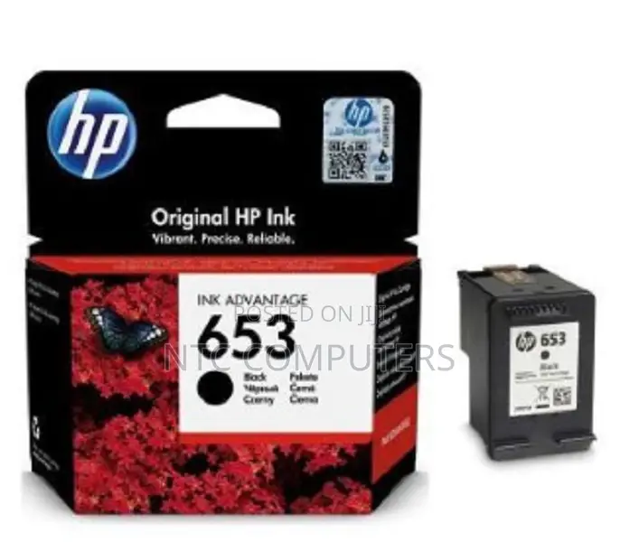 HP 653 Black Genuine Ink Advantage (3YM75AE) Cartridge