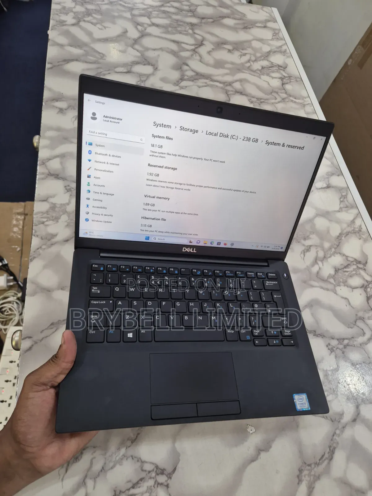 New Laptop Dell Latitude 7390 8GB Intel Core i5 SSD 256GB