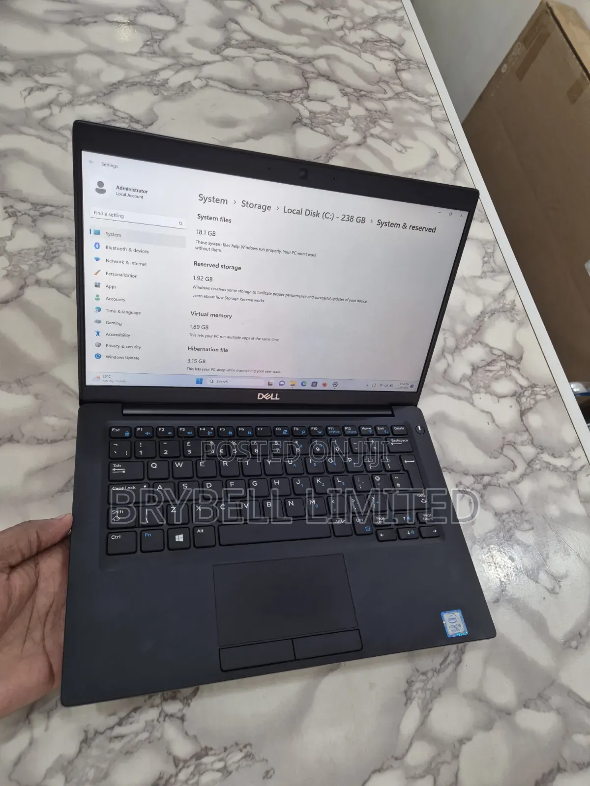 New Laptop Dell Latitude 7390 8GB Intel Core i5 SSD 256GB