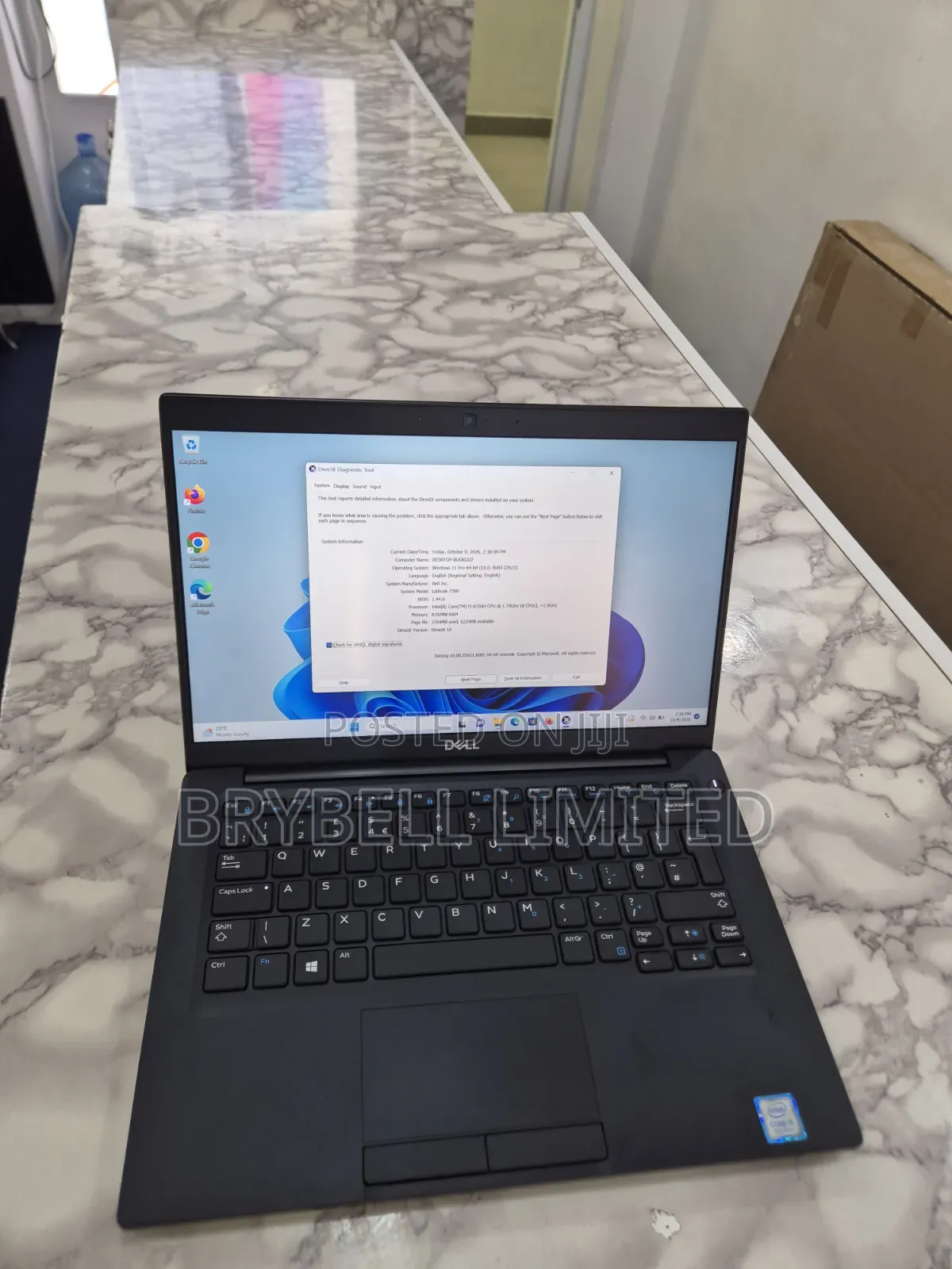 New Laptop Dell Latitude 7390 8GB Intel Core i5 SSD 256GB