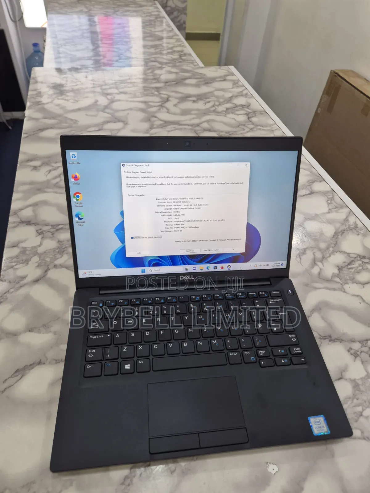 New Laptop Dell Latitude 7390 8GB Intel Core i5 SSD 256GB