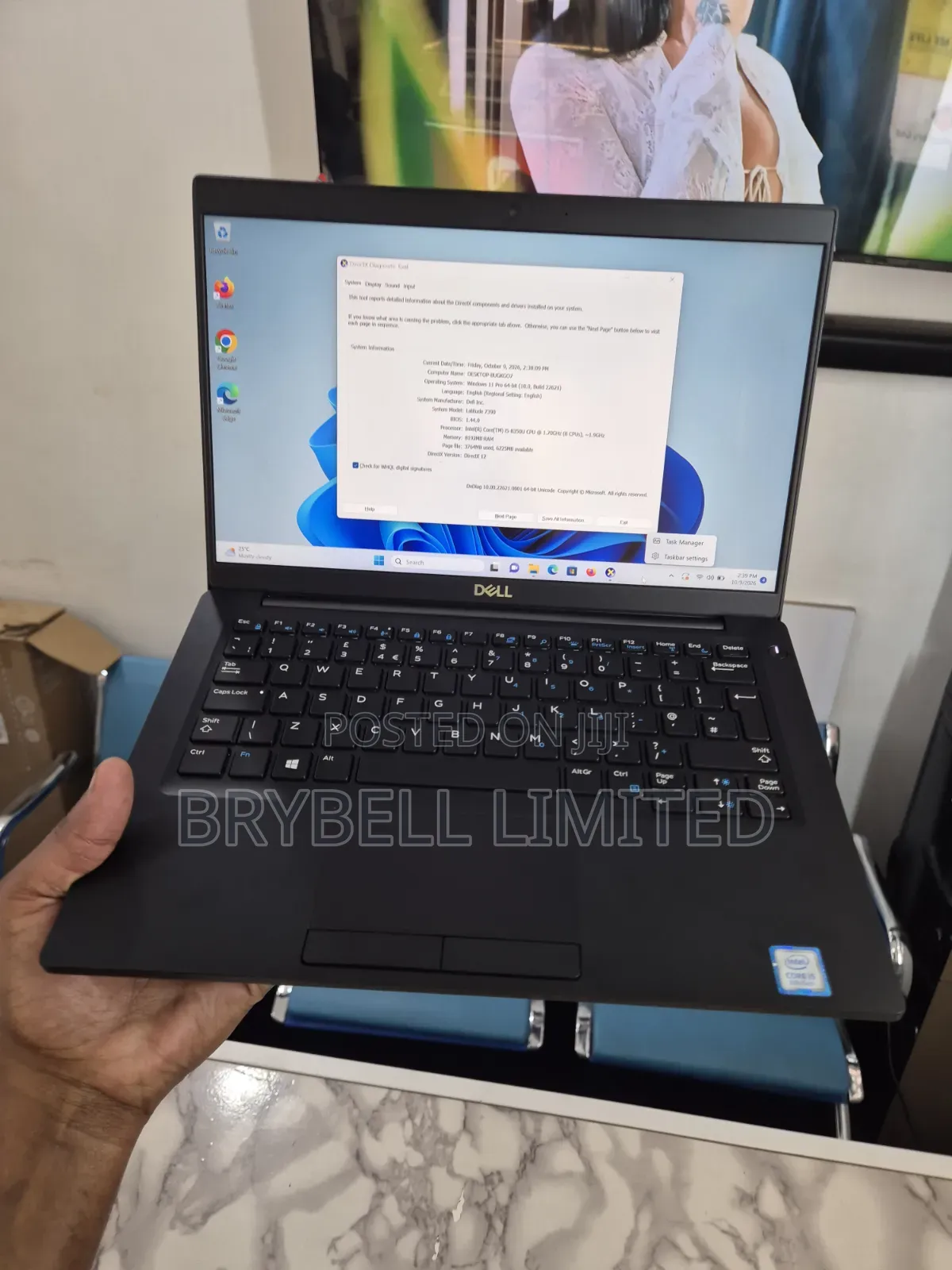 New Laptop Dell Latitude 7390 8GB Intel Core i5 SSD 256GB