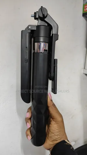 PLOKAMA AI Tripod, AI Selfie Stick, Face Tracking Tripod, LED Light