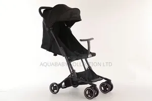 Black Lightweight Compact Folding Travel Baby Stroller