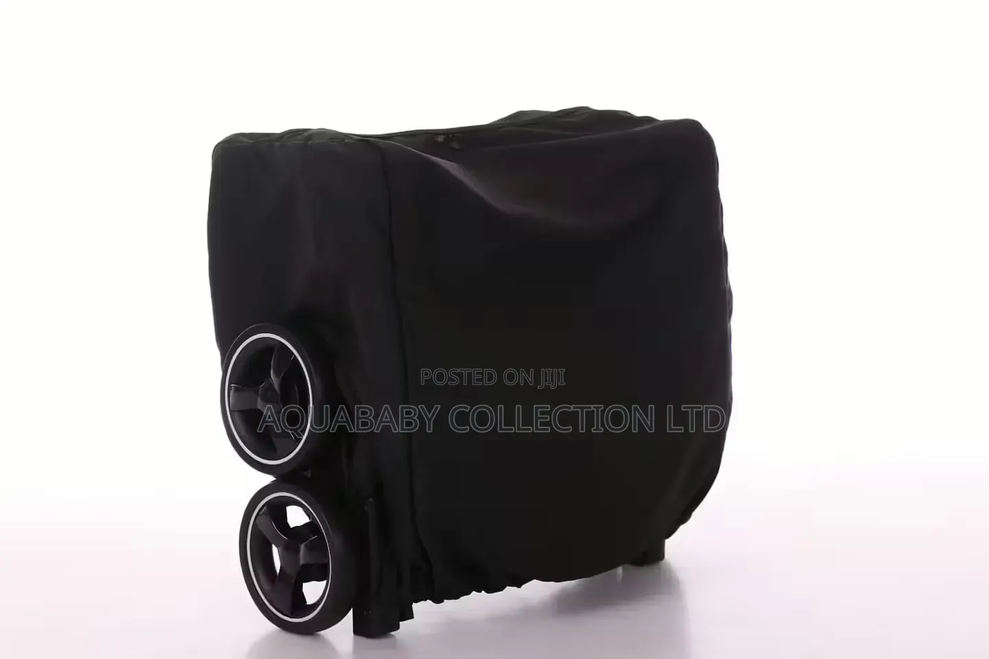 Black Lightweight Compact Folding Travel Baby Stroller