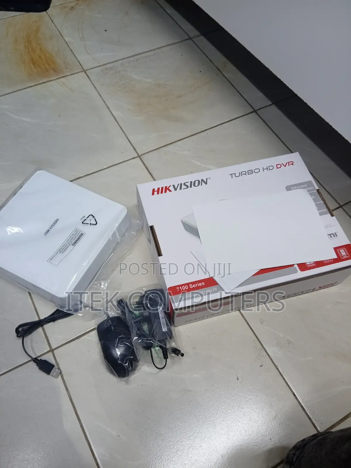 Hikvision Turbo DVR With Hard Drive Storage for Security Footage