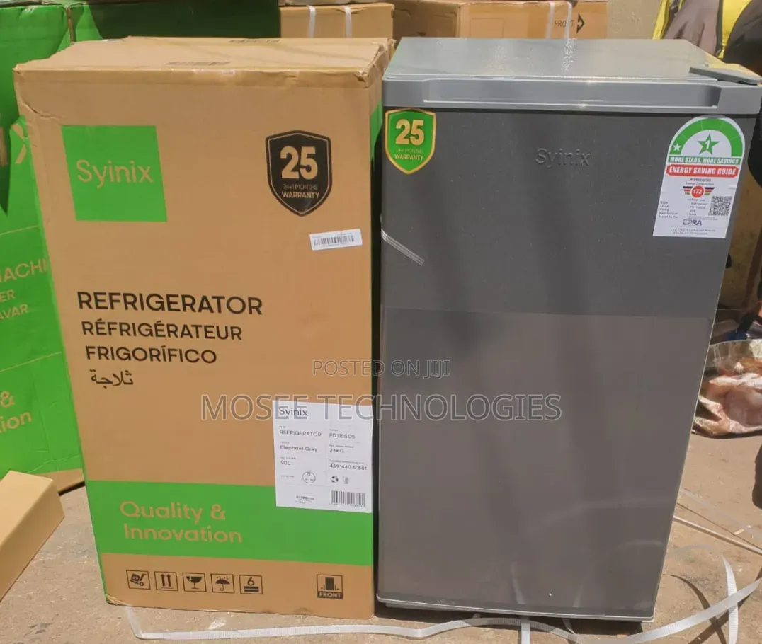 90 Litres Syinix Single Door Refrigerator