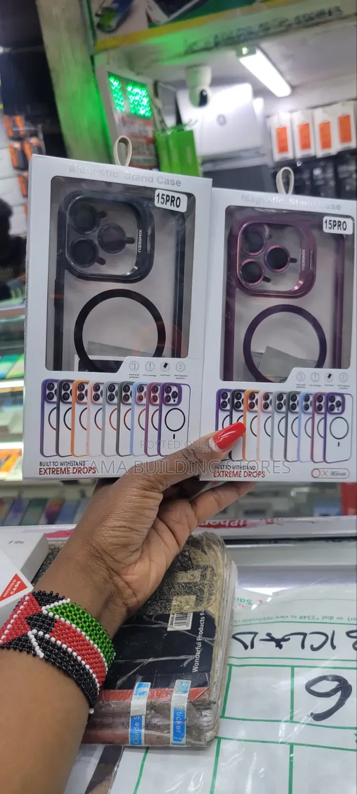 iPhone 15 Pro Magnetic Stand Case