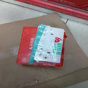 High Astra Twin Switched Wall Socket