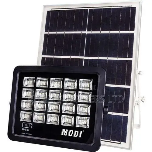 MODI 300W Solar Flood Light – High Brightness Outdoor Security Light