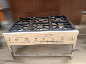 Stainless Steel 6 Burner Cooker