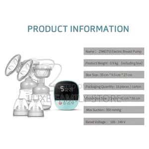 Double Rechargeable Electric Pump