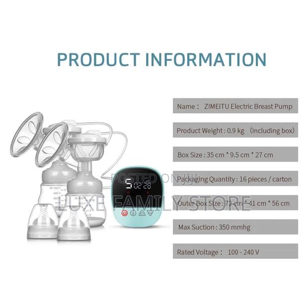 Double Rechargeable Electric Pump - thumbnail 4