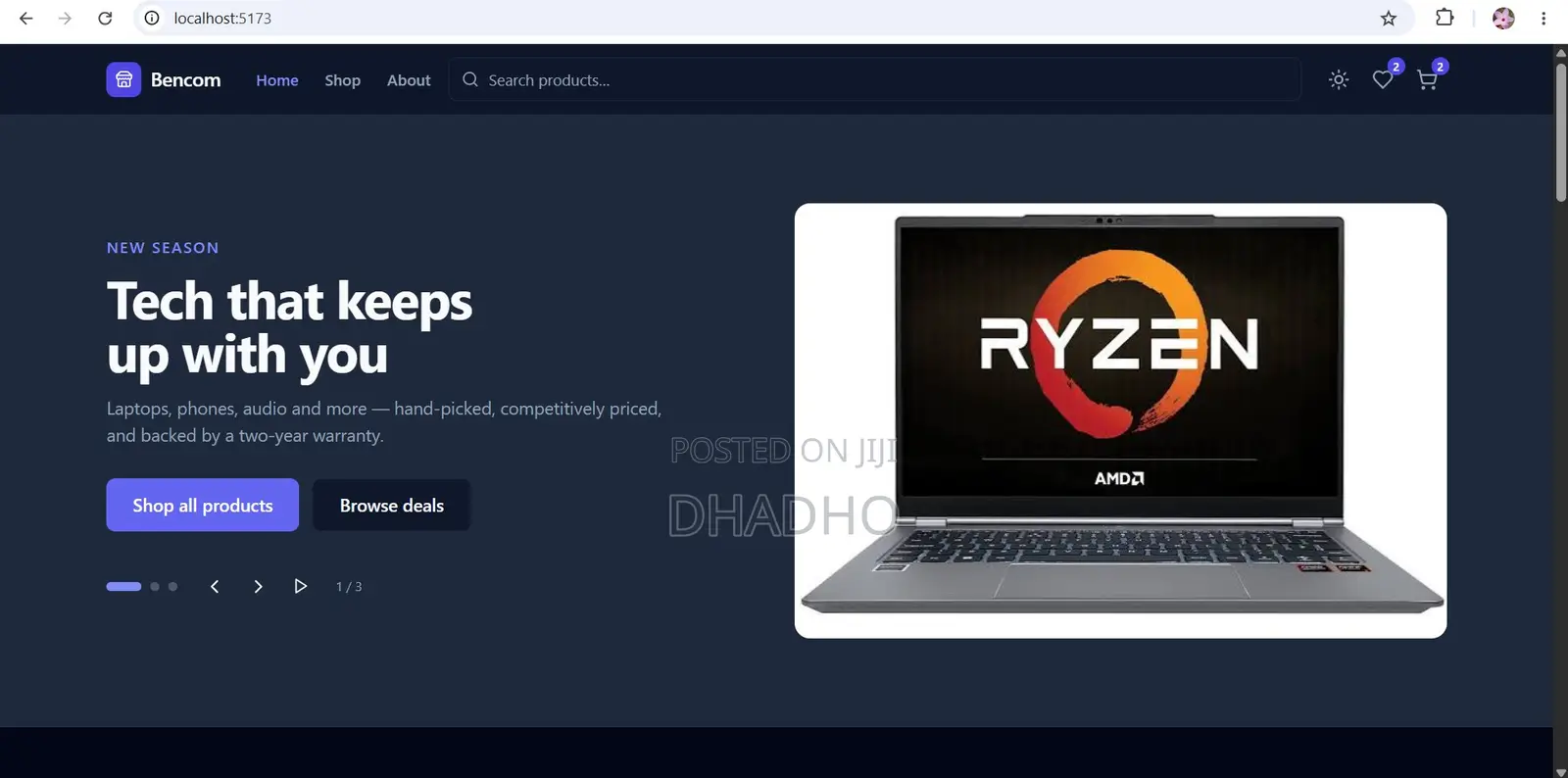 Ecommerce Web App