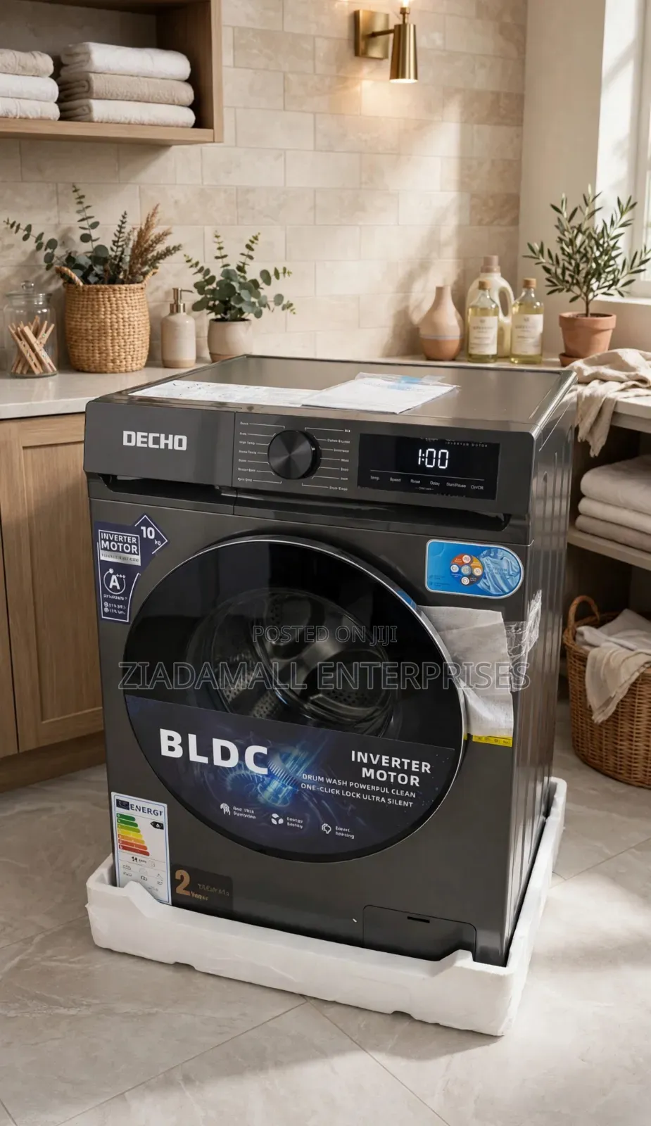Decho 8kg Front Load Washing Machine